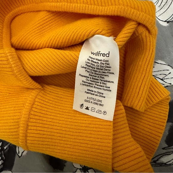 Wilfred Cut Out Yacine Top - Tuscan Yellow - Size XS - Picture 8 of 9